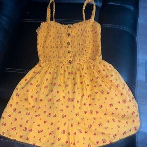Yellow Hollister Romper